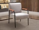 Ver imagem 2 de Poltrona Jade Cor:Veludo Capuccino 250