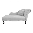 Ver imagem 1 de Recamier Divã Sofá Olivia Psicologia Consultório Corano Branco - LM DECOR