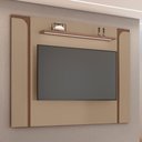 Ver imagem 2 de Painel Suspenso Maresias Sala Tv até 75 Polegadas Fendi/carvalho
