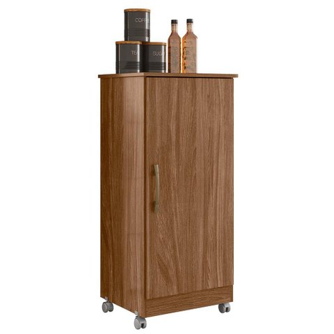 Armário Multiuso Lírio 49cm 1 Porta Naturale Moval