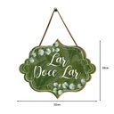 Ver imagem 5 de Placa de Porta Decorativa Frases Lar Plantas Sala Cozinha