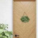 Ver imagem 4 de Placa de Porta Decorativa Frases Lar Plantas Sala Cozinha