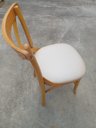 Ver imagem 5 de Cadeiras de Jantar Estofadas Prime Wood com Encosto em X - Cor Mel (kit com 6 Cadeiras)