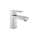 Ver imagem 1 de Torneira Misturador Monocomando Cromado Quadrado Para Banheiro M0101 Harmony Misturador M0101