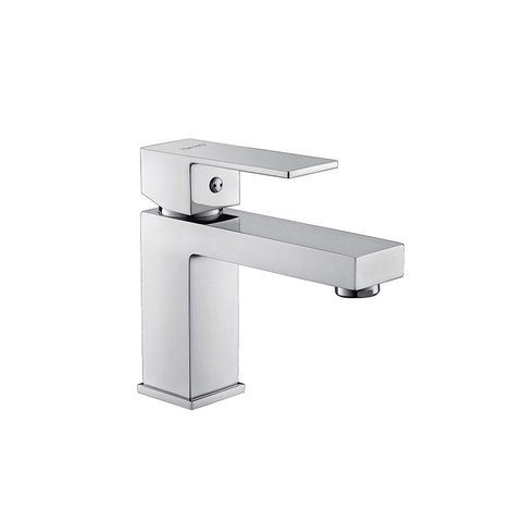 Torneira Misturador Monocomando Cromado Quadrado Para Banheiro M0101 Harmony Misturador M0101