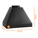 Ver imagem 2 de Kit Churrasqueira Gourmet Makeer Grelha Argentina 1623 Gp