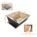 Ver imagem 4 de Kit Churrasqueira Gourmet Makeer Grelha Argentina 1623 Gp