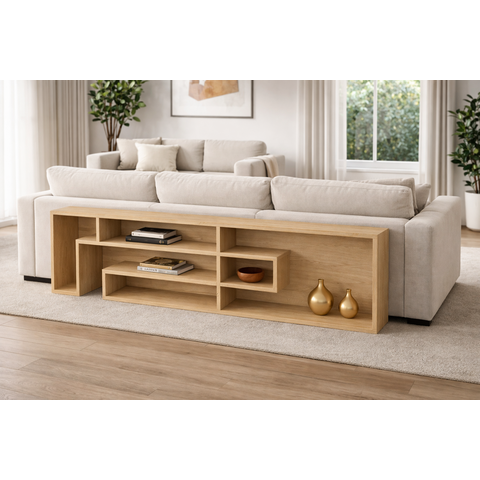 Aparador para Sofá em MDF Sala Decoração 230cm
