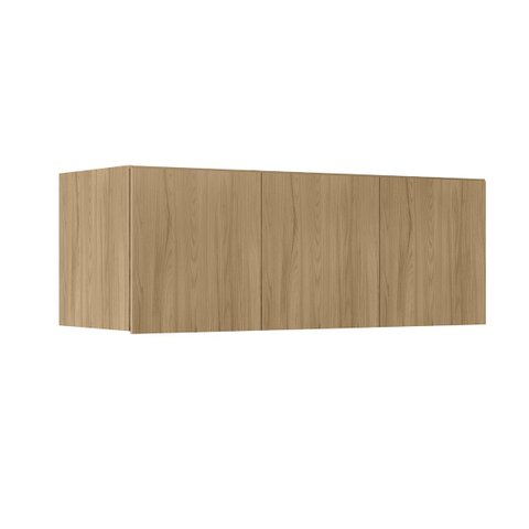 Armário Aéreo Casal Ravi New 150,5x54cm 100% MDF Olmo 1317