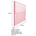 Ver imagem 5 de Cabeceira Queen Bali P02 160 cm Para Cama BoxRosa Bebê