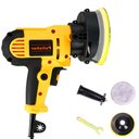 Ver imagem 1 de Máquina Polidora Lixadeira Portatil Carro Polimento 700w Politriz Ferramenta Pintura Polir Lixar