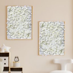 10 Painel de Flores Artificiais para Jardim Vertical em Eventos ou para Ambientes Internos - 10