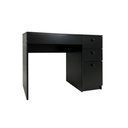 Ver imagem 6 de Mesa de Escritório Ditália 4 Gav C/tampo Vidro Pe-150 Cor:preto
