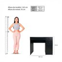 Ver imagem 5 de Mesa de Escritório Ditália 4 Gav C/tampo Vidro Pe-150 Cor:preto