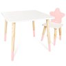 Kit Estrela Rosa Bebê - Mesa e Cadeira Infantil - 1