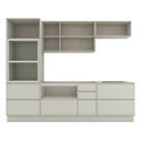 Ver imagem 4 de Cozinha Completa Fineze 6 Portas 8 Gavetas 100% MDF Areia Hp - Henn