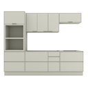 Ver imagem 1 de Cozinha Completa Fineze 6 Portas 8 Gavetas 100% MDF Areia Hp - Henn