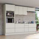 Ver imagem 3 de Cozinha Completa Fineze 6 Portas 8 Gavetas 100% MDF Areia Hp - Henn
