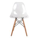 Ver imagem 2 de Cadeira Eames Acrílico Transparente Transparente