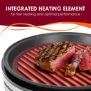 Ver imagem 4 de Elite Gourmet Emg6505g Grill Elétrico Indoor 12” Preto Antiaderente