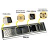 Calha de Inox Para Pia Cozinha 90cm - 4