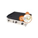 Ver imagem 1 de KIT - Chapa Gás Inox 65 cm C65 + Kit Gás - Venâncio