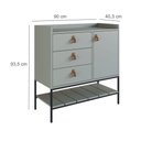 Ver imagem 2 de Cômoda Multifuncional Personal 90cm Verti