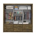 Ver imagem 6 de Guarda-Roupa Casal com Espelho 3 Portas de Correr Anjos