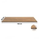 Ver imagem 3 de Kit Balcão Gabinete 138cm Carina Branco com Tampo 140cm Savana