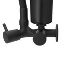 Ver imagem 4 de Torneira Filtro Gourmet Cozinha Parede All Black Metal Inox