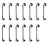 Barra de Apoio 40cm Inox Kit 13 Unidades Banheiro Box Idoso Cadeirante Deficiente Acessibilidade Sup - 1
