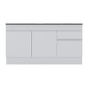 Ver imagem 5 de Balcão Cozinha com Rodapé Gabinete Pia 150 cm 3 Portas 1 Gaveta Veneza Multimóveis MP2107.891