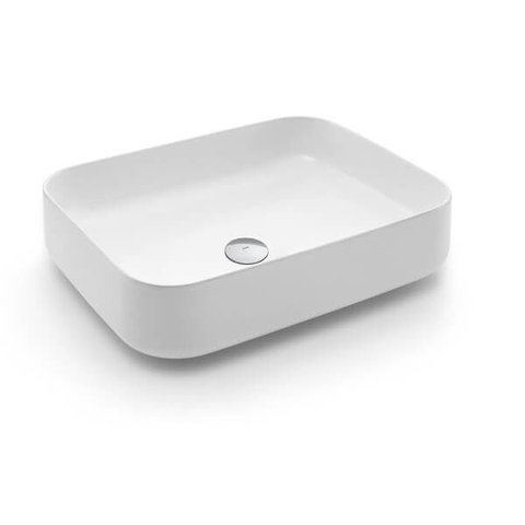 Cuba de Apoio Retangular Branco 500x400x130 - Docol Louças Docol Louças