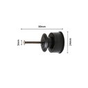 Ver imagem 2 de Fio Eletroplástico Rolo 1000m Laranja Leve 2mm Cercas Elétricas Ep1000 + 200 Roldanas 30mm - Zebu