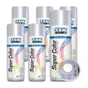 Ver imagem 1 de Kit com 6 Tinta Spray Cromado Metalico Tekbond 350ml