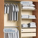 Ver imagem 6 de Guarda-Roupa 2 Portas de Correr 2 Gavetas Rudá Branco/Cedro/Duna