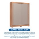 Ver imagem 7 de Guarda-Roupa 2 Portas de Correr 2 Gavetas Rudá Branco/Cedro/Line/Duna