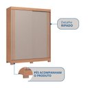 Ver imagem 3 de Guarda-Roupa 2 Portas de Correr 2 Gavetas Rudá Branco/Cedro/Line/Duna