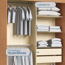 Ver imagem 6 de Guarda-Roupa 2 Portas de Correr 2 Gavetas Rudá Branco/Cedro/Line/Duna