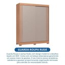 Ver imagem 7 de Guarda-Roupa 2 Portas de Correr 2 Gavetas Rudá Branco/Cedro/Duna