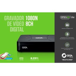 DVR Stand Alone Giga Lite 8 Canais - 5