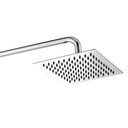 Ver imagem 2 de Ducha Inox Chuveiro Quadrado 20x20 Banheiro Cromado Area Externa Piscina