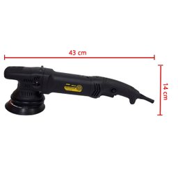 Politriz Automotiva Rotativa 780w Orbital 15mm Elétrica 220v Profissional Rotta 376 2609 Gold - 2