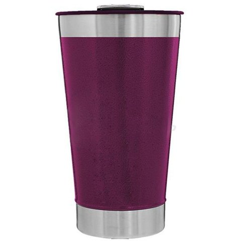 Copo Térmico Abridor 473ml Roxo