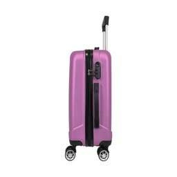Mala de Bordo 10Kg ABS 4 Rodas  Rosa Prizi - 3