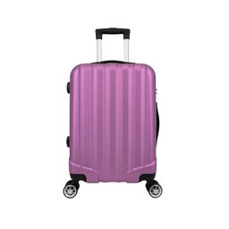Mala de Bordo 10Kg ABS 4 Rodas  Rosa Prizi - 1