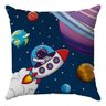 Kit Capas Almofadas Decorativa Astronauta Nº2 45x45 ID Decor - 3