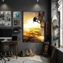 Ver imagem 2 de Quadro Decorativo Escalada Radical-70x50cm Mold Preta
