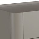 Ver imagem 6 de Cômoda para Quarto Closet Orgânica 6 Gavetas Pés Industrial Dourado Bliss I03 Grigio - Lyam Decor