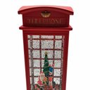 Ver imagem 3 de Luminária Cabine Londres Neve 10,5x10,5x25 cm Niazitex